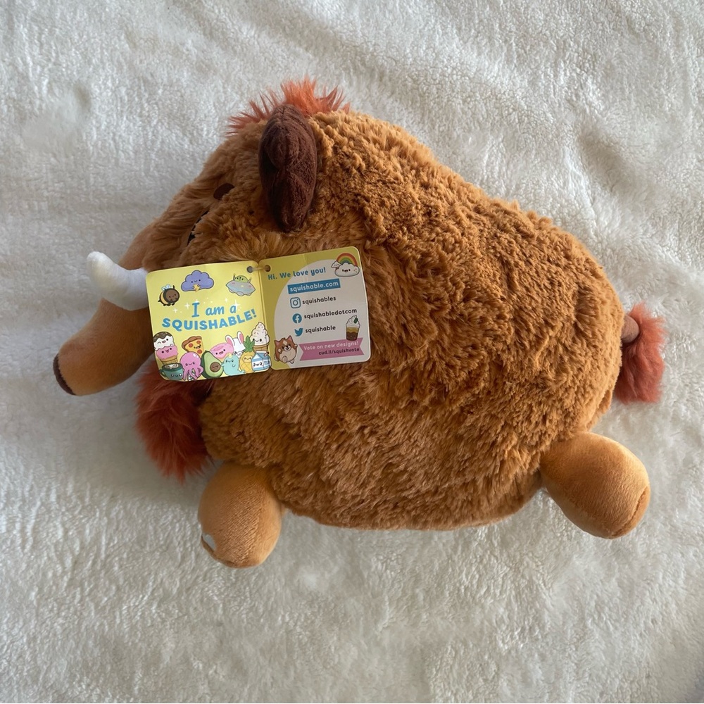 Squishable Mini Woolly Mammoth Plush NWT - Picture 4 of 7